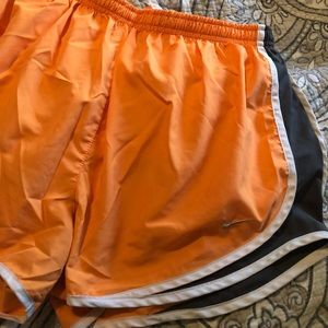 Orange & Grey NIKE Temp Shorts Size Large